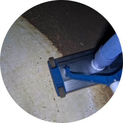 Aspirado del residuos